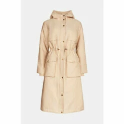 Warehouse Quilted Longline Winter Parka For Female -Warehouse Sales Store unnamed file 8