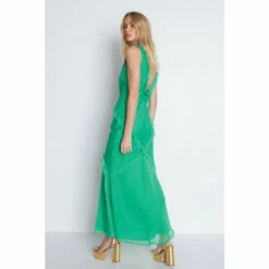 Warehouse Premium Ruffle Detail Maxi Dress For Female -Warehouse Sales Store unnamed file 80