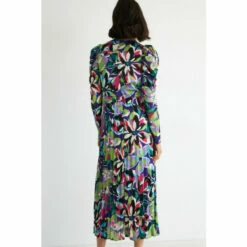 Warehouse Floral Pleated Puff Sleeve Maxi Dress For Female -Warehouse Sales Store unnamed file 811