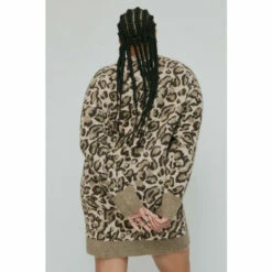 Warehouse Plus Size Classic Animal Knit Jumper Dress For Female 9 Warehouse Plus Size Classic Animal Knit Jumper Dress For Female -Warehouse Sales Store unnamed file 822