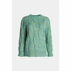 Warehouse Wool Blend Chunky Cable Knit Jumper For Female -Warehouse Sales Store unnamed file 858