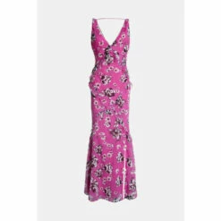 Warehouse Premium Ruffle Detail Floral Maxi Dress For Female -Warehouse Sales Store unnamed file 87