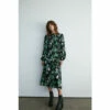 Warehouse Floral Print Long Sleeve Tea Midi Dress For Female -Warehouse Sales Store unnamed file 894