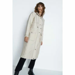 Warehouse Quilted Longline Winter Parka For Female -Warehouse Sales Store unnamed file 9