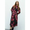Warehouse Floral Relaxed Pleated Midi Dress For Female -Warehouse Sales Store unnamed file 90