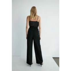 Warehouse Elastic Waist Wide Leg Trousers For Female -Warehouse Sales Store unnamed file 901