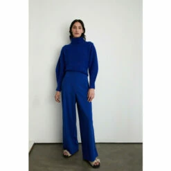 Warehouse Jersey Crepe Wide Leg Trouser For Female -Warehouse Sales Store unnamed file 937