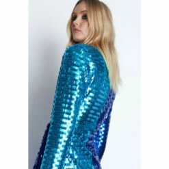 Warehouse Rectangle Sequin Wrap Mini Dress For Female -Warehouse Sales Store unnamed file 971