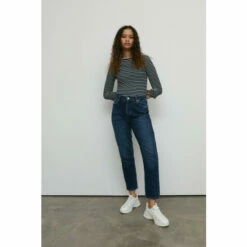 Warehouse 86s Denim Stretch Mom Jean For Female -Warehouse Sales Store unnamed file 978