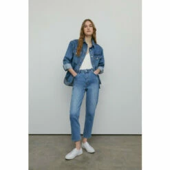 Warehouse 86s Denim Stretch Mom Jean For Female -Warehouse Sales Store unnamed file 979